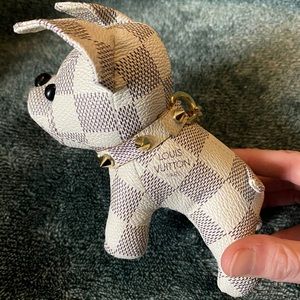Authentic Louis Vuitton Dog Bag Charm